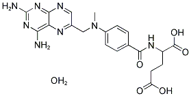 DL-AMETHOPTERIN HYDRATE Struktur