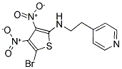 N2-[2-(4-PYRIDYL)ETHYL]-5-BROMO-3,4-DINITROTHIOPHEN-2-AMINE Struktur