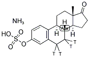 ESTRONE SULFATE AMMONIUM SALT, [6,7-3H(N)] Struktur