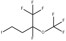 1,1,1,2-TETRAFLUORO-2-TRIFLUOROMETHOXY-4-IODOBUTANE Struktur