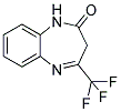 1H-4-(TRIFLUOROMETHYL)-1,5-BENZODIAZEPIN-2(3H)-ONE Struktur