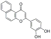 3',4'-DIHYDROXY-BETA-NAPHTHOFLAVONE Struktur