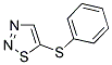 5-(PHENYLSULFANYL)-1,2,3-THIADIAZOLE Struktur