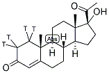 HYDROXYPROGESTERONE, 17ALPHA-[1,2-3H(N)]- Struktur