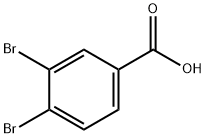 3,4-DIBROMOBENZOIC ACID Structure