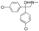 1,1-BIS(4-CHLOROPHENYL)-2-(METHYLAMINO)-1-ETHANOL Struktur