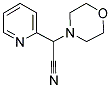 2-MORPHOLINO-2-(2-PYRIDINYL)ACETONITRILE Struktur