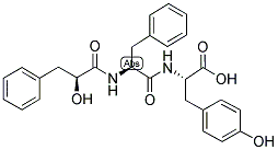 L-BETA-PHENYLLACTYL-PHE-TYR-OH Struktur