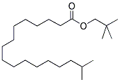 ISOSTEARYL NEOPENTYLATE Struktur