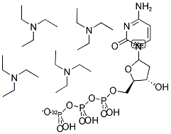 DCTP GAMMA-32P TETRA-TRIETHYLAMMONIUM SALT Struktur