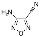 4-AMINO-3-FURAZANECARBONITRILE Struktur