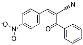 3-(4-NITROPHENYL)-2-(PHENYLCARBONYL)PROP-2-ENENITRILE Struktur