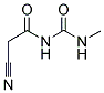 N-CYANOACETYL-N'-METHYLUREA Struktur