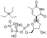 THYMIDINE 5'-TRIPHOSPHATE, [GAMMA-32P] TETRA-TRIETHYLAMMONIUM SALT Struktur