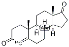 ANDROST-4-ENE-3,17-DIONE [4-14C] Struktur