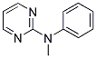 N-METHYL-N-PHENYL-N-PYRIMIDIN-2-YLAMINE Struktur