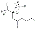 1,1,1,2-TETRAFLUORO-2-TRIFLUOROMETHOXY-4-IODOOCTANE Struktur