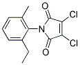 3,4-DICHLORO-1-(2-ETHYL-6-METHYLPHENYL)-2,5-DIHYDRO-1H-PYRROLE-2,5-DIONE Struktur