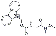 FMOC-L-ALANINE N,O-DIMETHYLHYDROXAMIDE Struktur