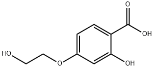 4-(2-HYDROXYETHOXY)SALICYLIC ACID Struktur