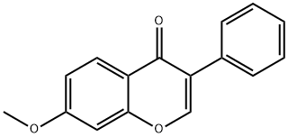 7-METHOXYISOFLAVONE Struktur