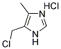 5-CHLOROMETHYL-4-METHYLIMIDAZOLE HCL Struktur