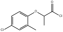 2-(4-CHLORO-2-METHYLPHENOXY)PROPIONYL CHLORIDE Struktur