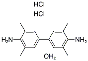 3,3',5,5'-TETRAMETHYLBENZIDINE DIHYDROCHLORIDE HYDRATE Struktur