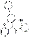 2,10-DIAZA-5-PHENYL-9-(3-PYRIDYL)TRICYCLO[9.4.0.0(3,8)]PENTADECA-1(15),3(8),11(12),13-TETRAEN-7-ONE Struktur