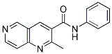 2-METHYL-N-PHENYL-1,6-NAPHTHYRIDINE-3-CARBOXAMIDE Struktur