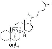 CHOLESTAN-5-ALPHA, 6-BETA-DIOL Struktur