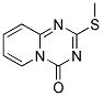 2-(METHYLSULFANYL)-4H-PYRIDO[1,2-A][1,3,5]TRIAZIN-4-ONE Struktur