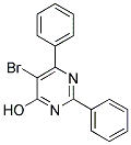 5-BROMO-2,6-DIPHENYLPYRIMIDIN-4-OL Struktur