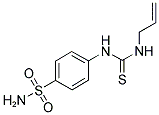 4-([(ALLYLAMINO)CARBONOTHIOYL]AMINO)BENZENESULFONAMIDE Struktur