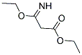 3-ETHOXY-3-IMINOPROPANOIC ACID ETHYL ESTER Struktur