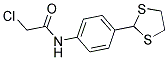 N1-[4-(1,3-DITHIOLAN-2-YL)PHENYL]-2-CHLOROACETAMIDE Struktur