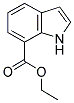 1H-INDOLE-7-CARBOXYLIC ACID ETHYL ESTER Struktur