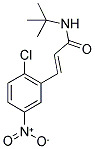 N1-(TERT-BUTYL)-3-(2-CHLORO-5-NITROPHENYL)ACRYLAMIDE Struktur