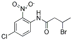 N1-(4-CHLORO-2-NITROPHENYL)-3-BROMOBUTANAMIDE Struktur