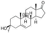 3-BETA-HYDROXY-5-ANDROSTEN-17-ONE, [3-ALPHA-3H] Struktur