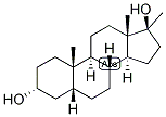 17ALPHA-METHYL-5BETA-ANDROSTANE-3ALPHA,17BETA-DIOL Struktur