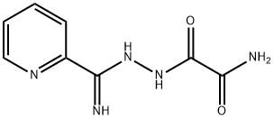 2-(2-[IMINO(2-PYRIDINYL)METHYL]HYDRAZINO)-2-OXOACETAMIDE Struktur