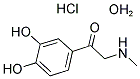 ADRENALONE HYDROCHLORIDE MONOHYDRATE Struktur