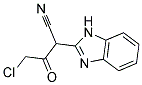 2-(1H-BENZIMIDAZOL-2-YL)-4-CHLORO-3-OXOBUTANENITRILE Struktur