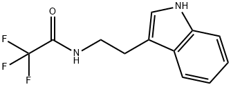 2,2,2-TRIFLUORO-N-(2-INDOL-3-YLETHYL)ETHANAMIDE Struktur