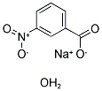 3-NITROBENZOIC ACID SODIUM SALT HYDRATE Struktur