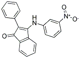 3-((3-NITROPHENYL)AMINO)-2-PHENYLINDEN-1-ONE Struktur