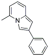 5-METHYL-2-PHENYL-INDOLIZINE Struktur