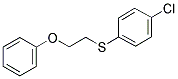 1-CHLORO-4-[(2-PHENOXYETHYL)SULFANYL]BENZENE Struktur