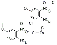 1-AMINO-4-METHOXY-2-NITROBENZENE DIAZOTATE Struktur